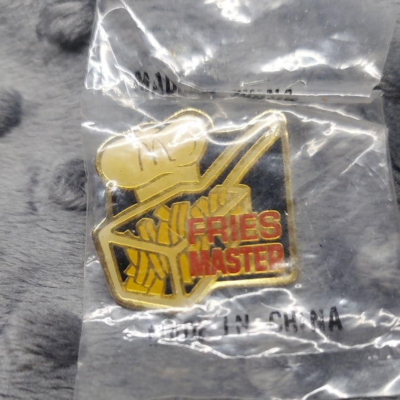 McDonald's Other - NEW McDonald’s Fries Master Employee Lapel Hat Pin